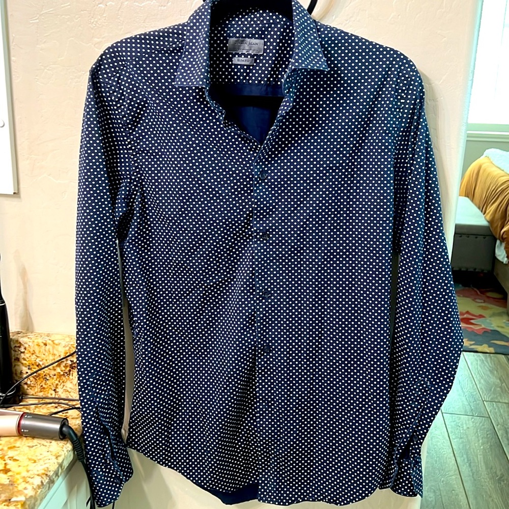 Zara men’s small button down shirt